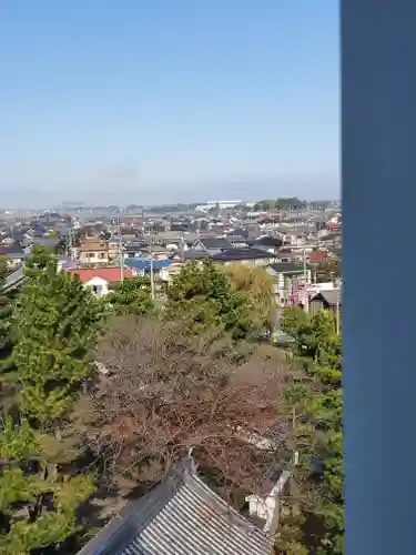 忍　諏訪神社・東照宮　の景色