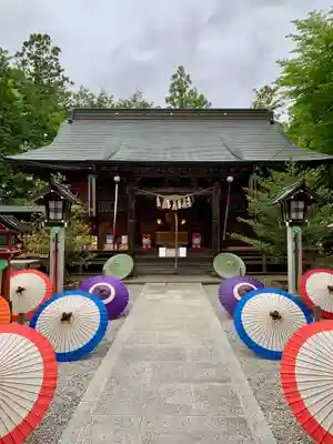 滑川神社 - 仕事と子どもの守り神(福島県)