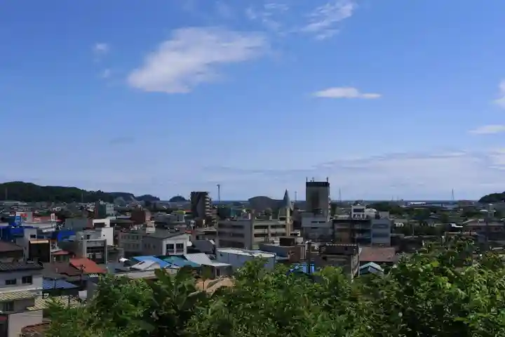 巽山稲荷神社の景色