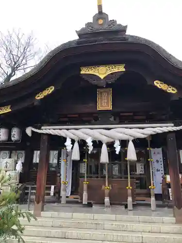 田村神社の本殿・本堂