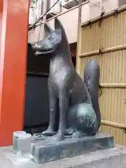 五柱五成神社の狛犬