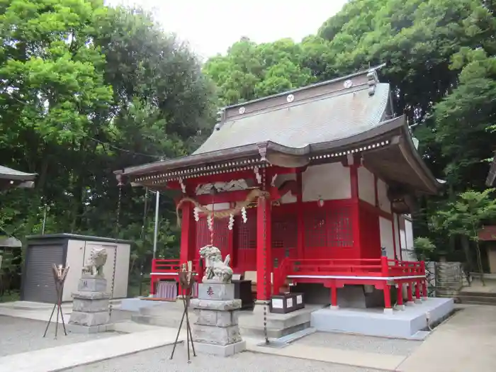 南大沢八幡神社の本殿