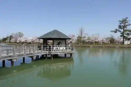 長岡天満宮の庭園