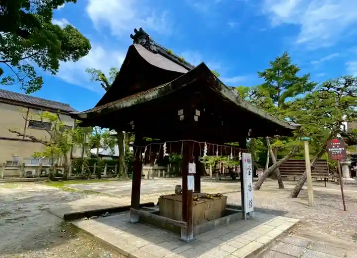 豊国神社の手水舎