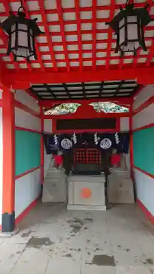 根津神社の末社・摂社