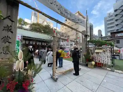露天神社（お初天神）の初詣