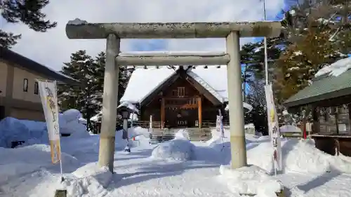 富良野神社の鳥居