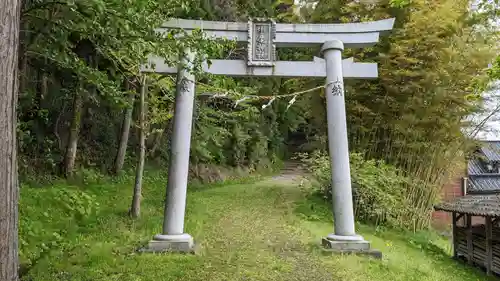 牛尾神社の鳥居