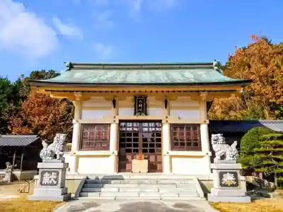 八柱社の本殿・本堂