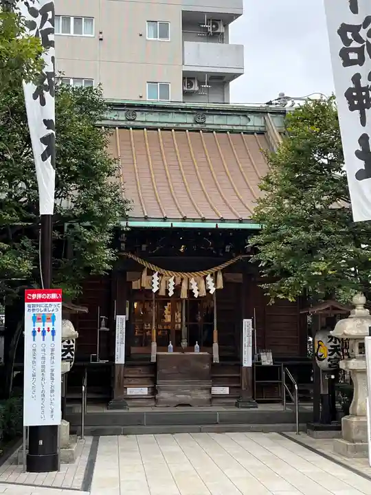 水天宮平沼神社の本殿・本堂