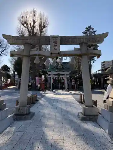 川越八幡宮の鳥居