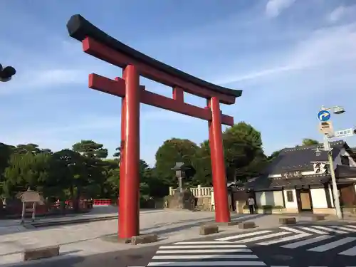 鶴岡八幡宮の鳥居