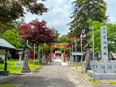空知神社の鳥居