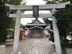 函館厳島神社の鳥居