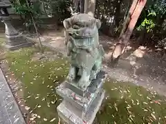 西波天神社の狛犬