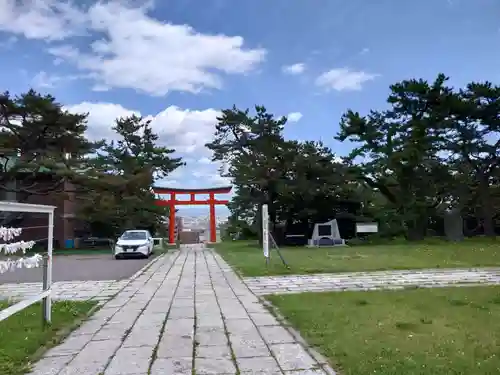 函館護國神社の景色