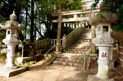阿蘇神社の鳥居