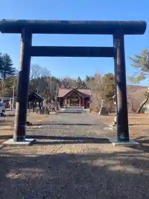 留辺蘂神社の鳥居