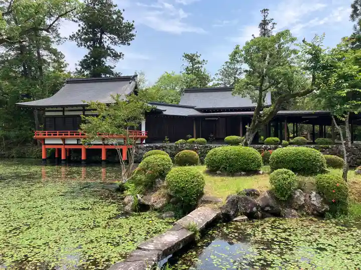 宇佐神宮の庭園