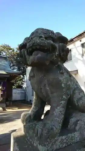 安房神社の狛犬