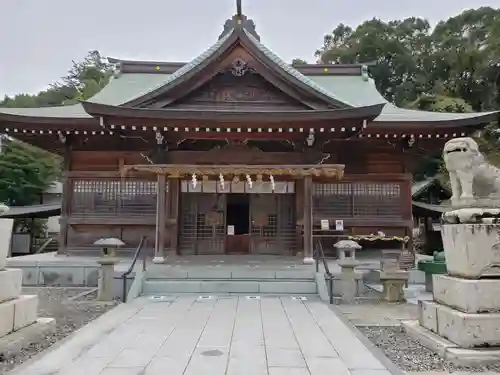 岡田神社の本殿・本堂