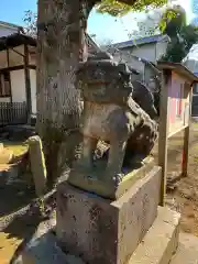 西向天神社の狛犬