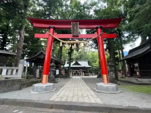 小室浅間神社の鳥居