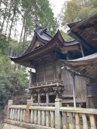 田賀神社の本殿・本堂