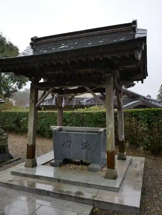高蔵寺の手水舎