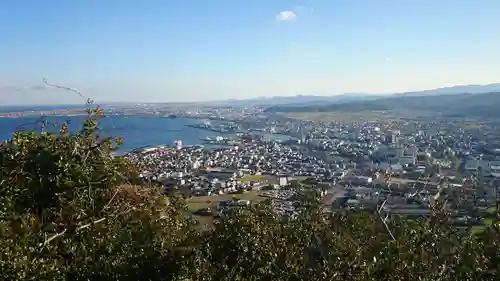 日峰神社の景色