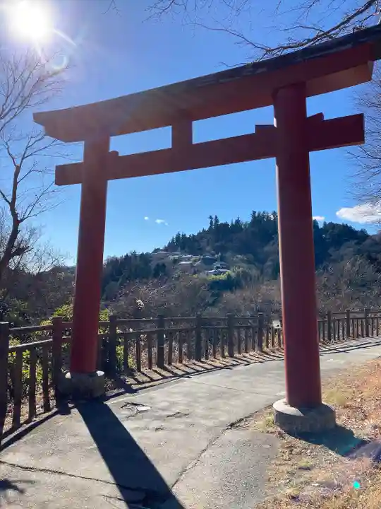 武蔵御嶽神社の鳥居