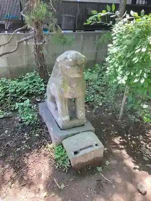 越谷香取神社の狛犬
