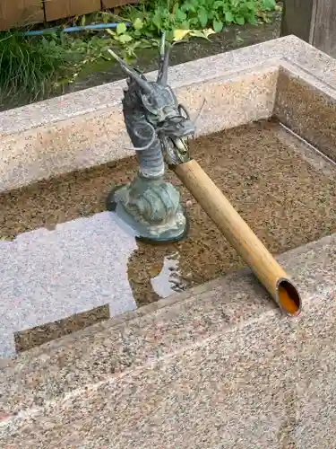 鷲宮神社の手水舎