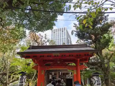 愛宕神社の山門・神門