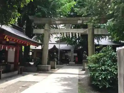 日本橋日枝神社の鳥居