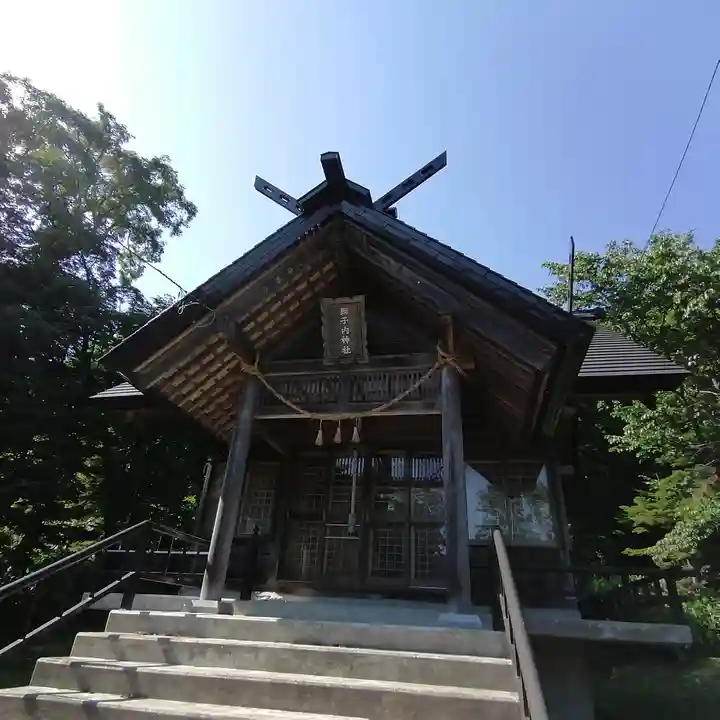 獅子内神社の本殿・本堂