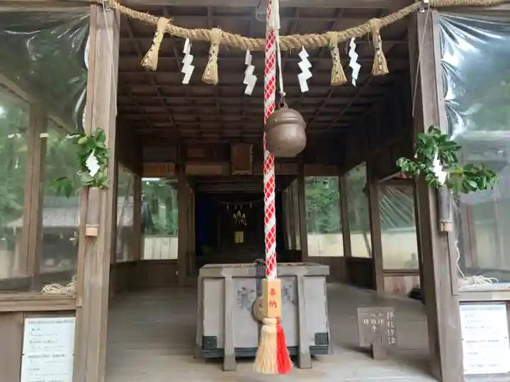 樹木神社の本殿・本堂