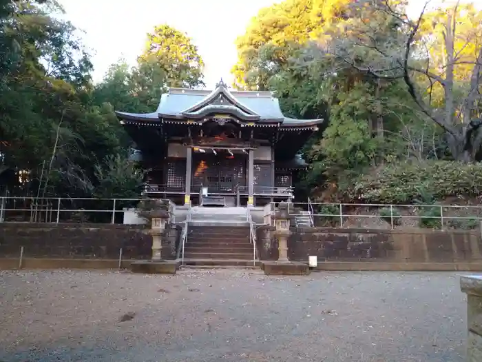 中山杉山神社の本殿