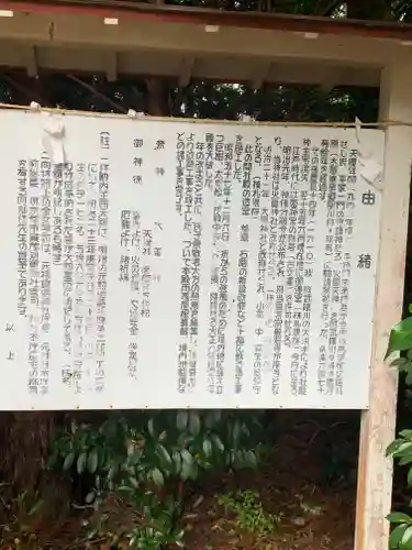 大雷神社の歴史