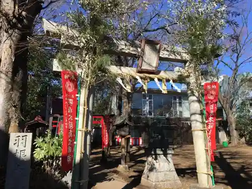 羽根木神社の鳥居