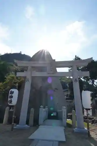 玉比咩神社の鳥居