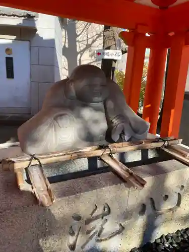 穴八幡宮の手水舎