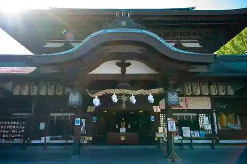 伊豫豆比古命神社の本殿