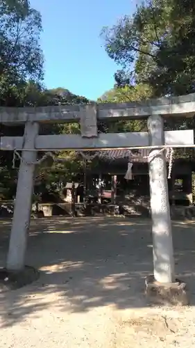 豊津神社の鳥居