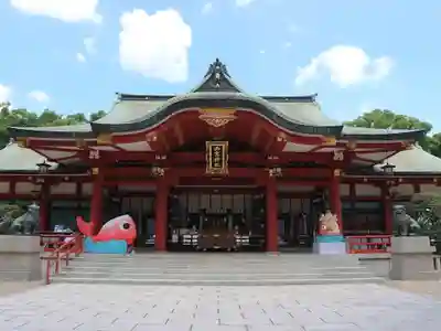 西宮神社の本殿・本堂