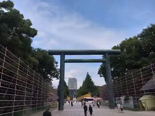 靖國神社の鳥居