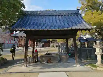 甚目寺の手水舎