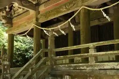 賀蘇山神社の本殿