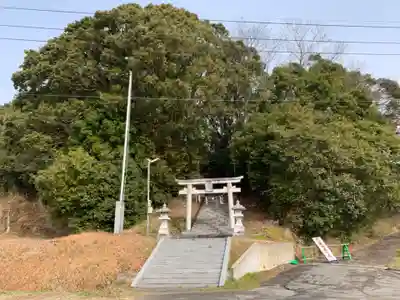 熊野神社の鳥居