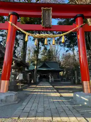 小室浅間神社の鳥居